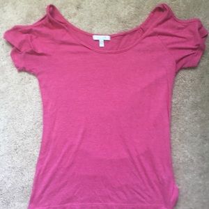 Pink tee